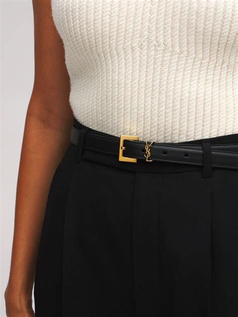 ysl belt womens outfit